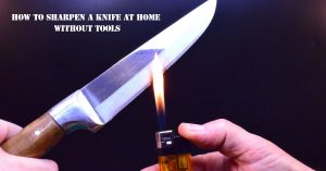 How to Sharpen a Knife At Home