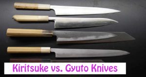 Kiritsuke vs. Gyuto Knives