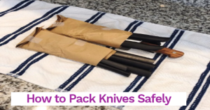 How to Pack Knives Safely