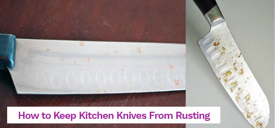 How to Keep Kitchen Knives From Rusting